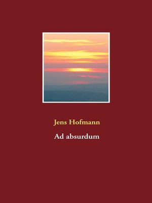 cover image of Ad absurdum